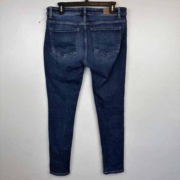 BKE Payton Jeans Womens 29x31.5 Blue Medium Wash Mid Rise Skinny Stretch Denim - Picture 2 of 9